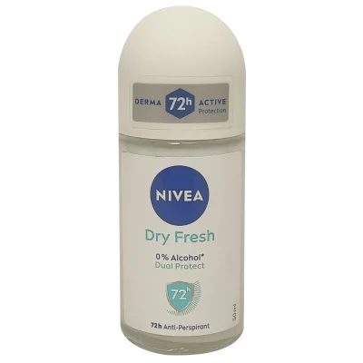 Nivea deodorant roll-on 50 ml. Dry fresh.