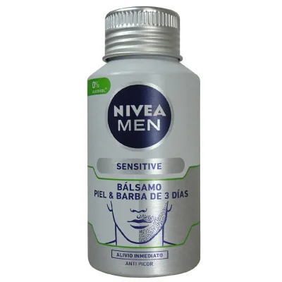 Nivea balm face & beard 125 ml. 3 days sensitive.