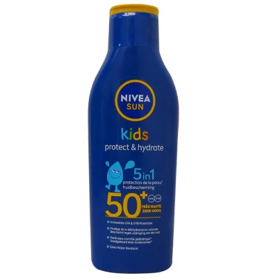 Nivea Sun solar milk 200 ml. Kids protection F50.