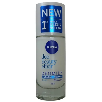 Nivea deodorant roll-on 40 ml. Beauty elixir deomilk fresh.