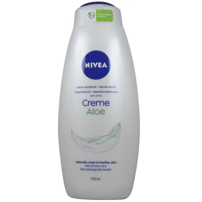 Nivea shower gel 750 ml. Creme aloe vera.