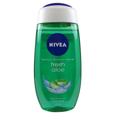 Nivea shower gel 250 ml. Fresh aloe vera.