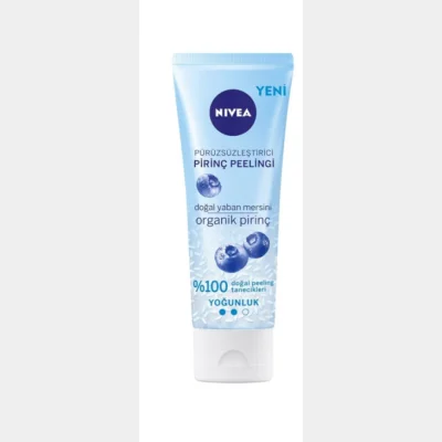 Nivea Facial Care Organic Rise Peeling  Blueberry 75 ml