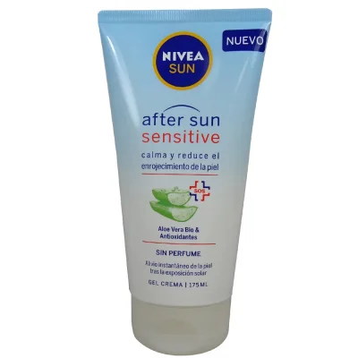 Nivea Sun after sun 175 ml. Sensitive with aloe vera.