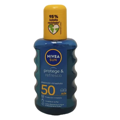 Nivea Sun oil spray 200 ml. Protection 50 protect & refresh.