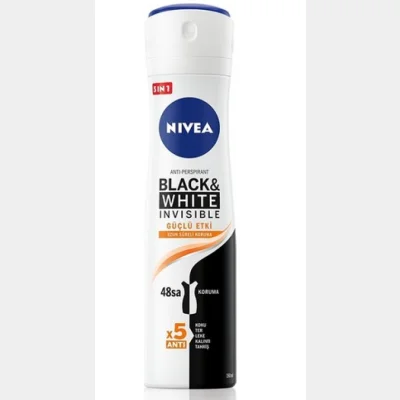 Nivea Black & White Invisible Strong Effect Women's Spray 150 ml
