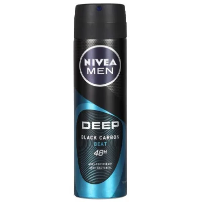 NIVEA DEO MEN 150ml DEEP BLACK CARBON BEAT