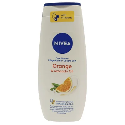 Nivea shower gel 250 ml. Orange & care.