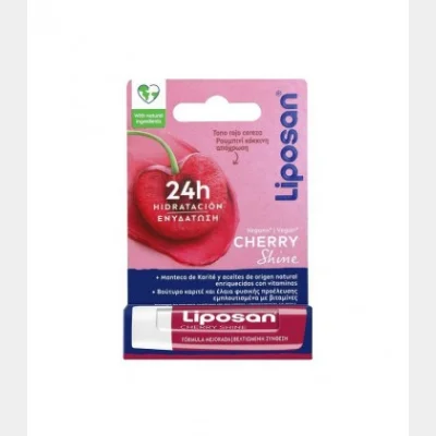 LIPOSAN CHERRY SHINE LIP BALM 4.8gr