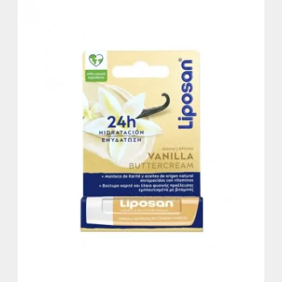 LIPOSAN VANILLA 24h LIP BALM 4.8gr