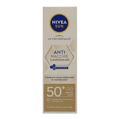 Nivea Sun sun cream 40 ml. Protection 50+ Anti-dark spot.