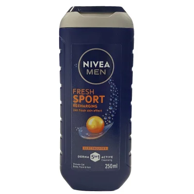 Nivea shower gel 250 ml. Men sport fresh 5 in 1.