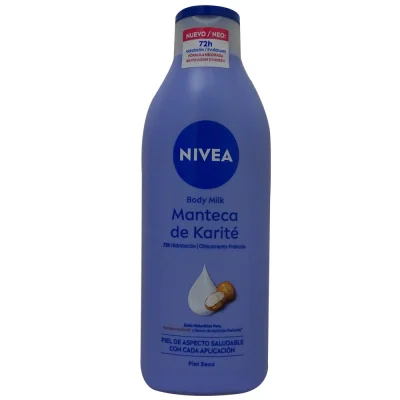 Nivea body milk 400 ml. Smooth shea butter dry skin.