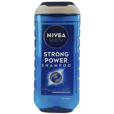 Nivea shampoo 250 ml. Strong power men.