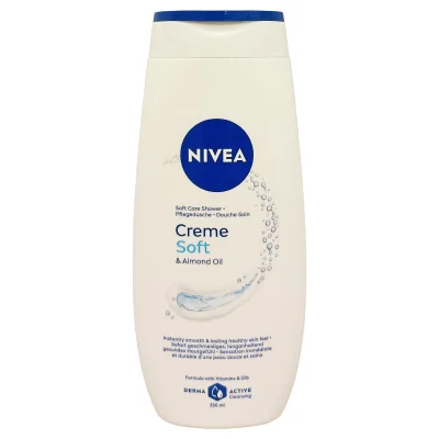 Nivea shower gel 250 ml. Soft Cream.