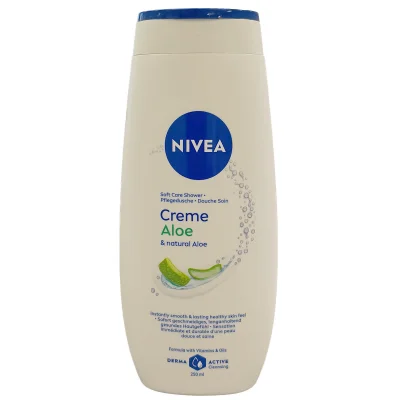 Nivea shower gel 250 ml. Creme Aloe vera.