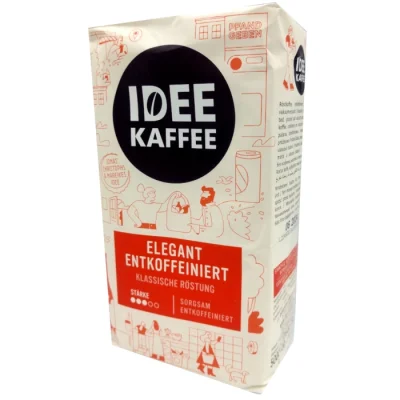 Idee Decaffeinated Ground Coffee 500g