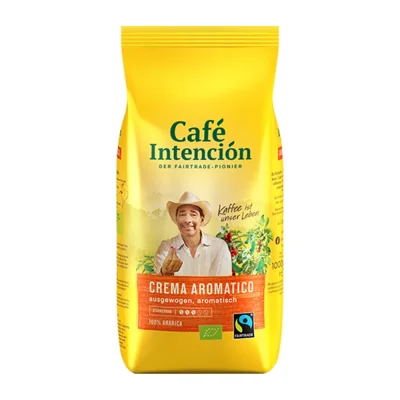 Café Intención Ecological Crema Aromatic Coffee Beans 1000g