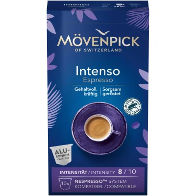 Mövenpick MOVENPICK 10CAPS. (57G) NESPRESSO ESPRESSO INTENSO /8