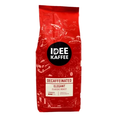 Idee Decaffeinated Elegant Coffee Beans 1000g