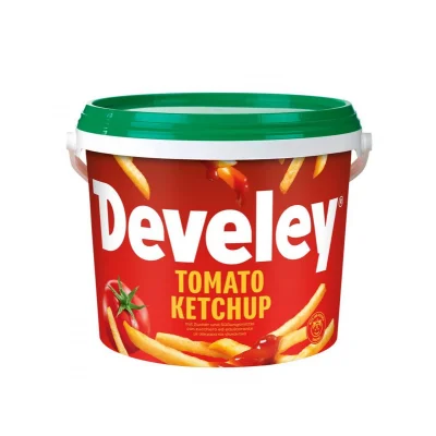 Develey Sauce 5000gr Tomato Ketchup Bucket