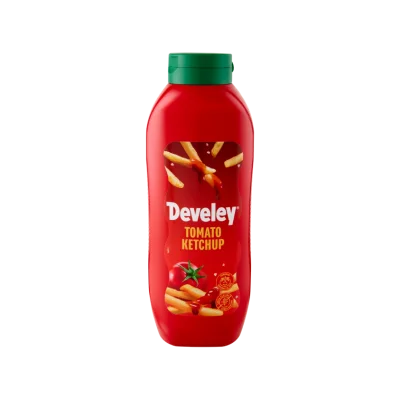 Develey Sauce 875ml Tomato Ketchup Top Down