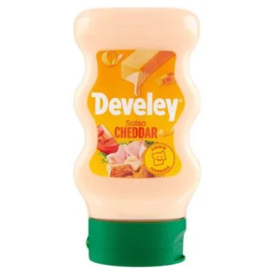 Develey Salsa Cheddar Squeeze Ml.250