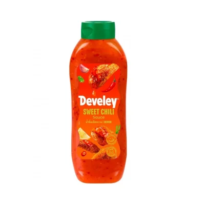 Develey Sauce 875ml Sweet Chili Top Down