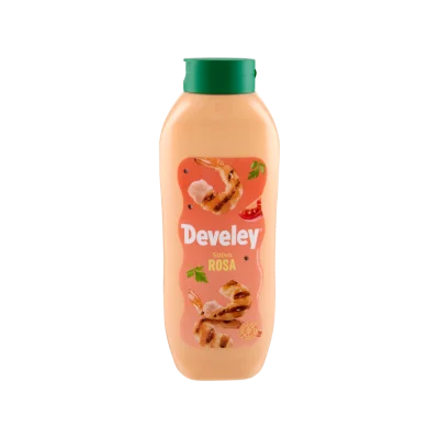 Develey Sauce 875ml Rosa Top Down