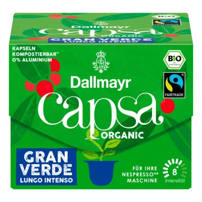 Dallmayr 10CAPS. (56G) NESPRESSO LUNGO GRANVERDE INT /10