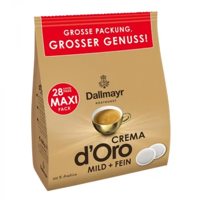 Dallmayr Crema d'Oro Mild & Fein 28 Pods 193g
