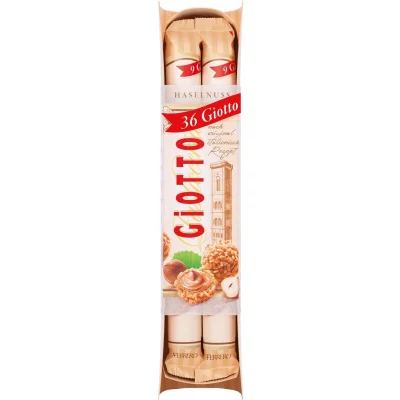 Giotto Hazelnut 4 Pack 154.8g