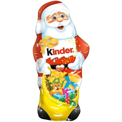 Kinder Chocolate Santa Claus