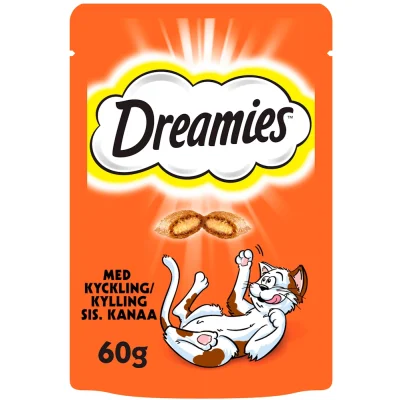 Dreamies Cat Treats Chicken 60g