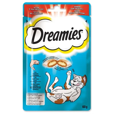 Dreamies Snacks with Salmon 6x60g