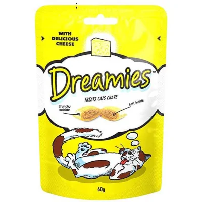 Dreamies Cat Treats Cheese 60g