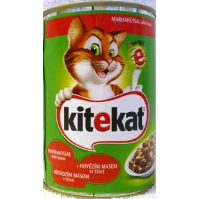 Kitekat Can Beef 400g