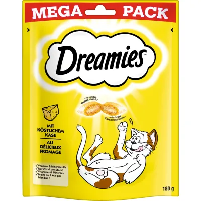 Dreamies Snacks Mega Pack mit Käse