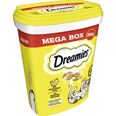 Dreamies Snacks Mega Box mit Käse