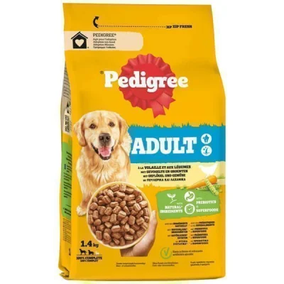 PEDIGREE ADULT DOG FOOD 1,4kg POULTRY E VERDURE