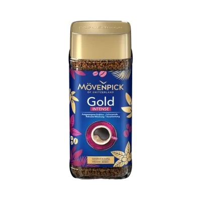 MOVENPICK Gold instant coffee (intensity 4/5) 100g - Intense