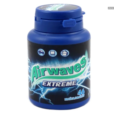 Airwaves Spearmint Bottle Chewing Gum 64g (46pcs)