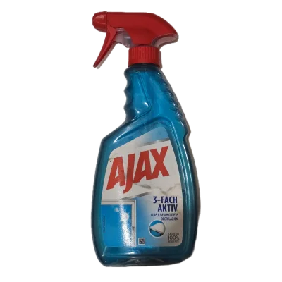 AJAX 3-FACH AKTIV GLAS & BESCHICHTETE OBERFLACHEN 500ML