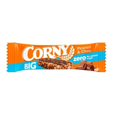 CORNY bars zero no added sugar 40g - Peanut & Choc
