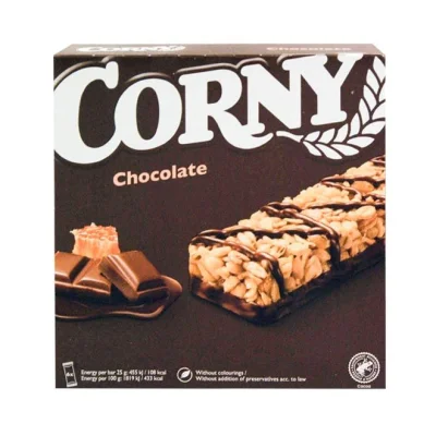 CORNY bars 6X25g - Chocolate