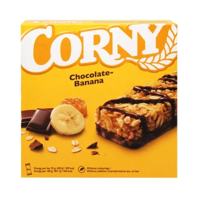 CORNY bars 6X25g - Chocolate-Banana