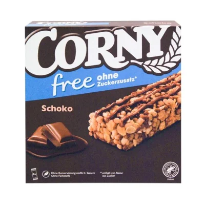 CORNY bars sugar free 6X20g - Chocolate