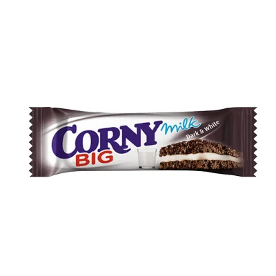 Çokollate bardhe e zi Corny 40gr
