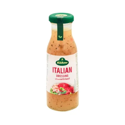 salad dressing KUHNE Italian with basil 250ml