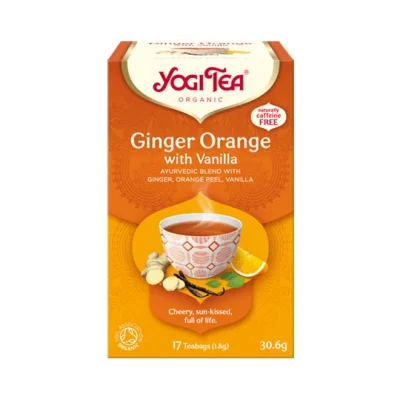 tea YOGI TEA organic 17pcs 30.6g - Ginger Orange with Vanilla